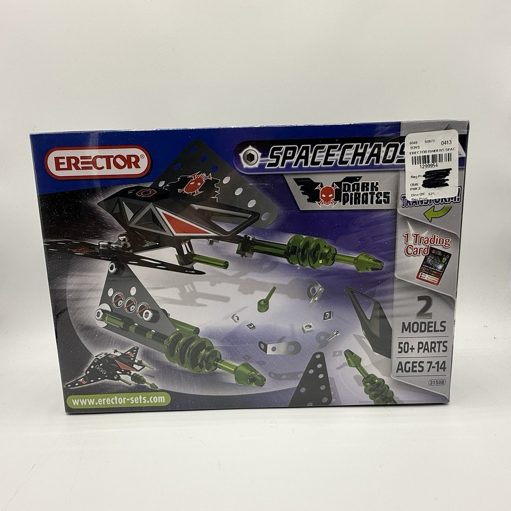 Erector - Space Chaos - Dark Pirates Set 3150B BRAND NEW